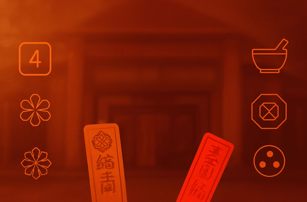 Illustration for dissertation "The Use of Talismans by Fortune-Tellers in Taiwan"