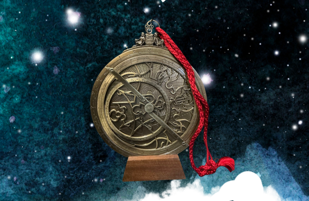 Seminar poster for "Theology Meets Astrology" at FAU